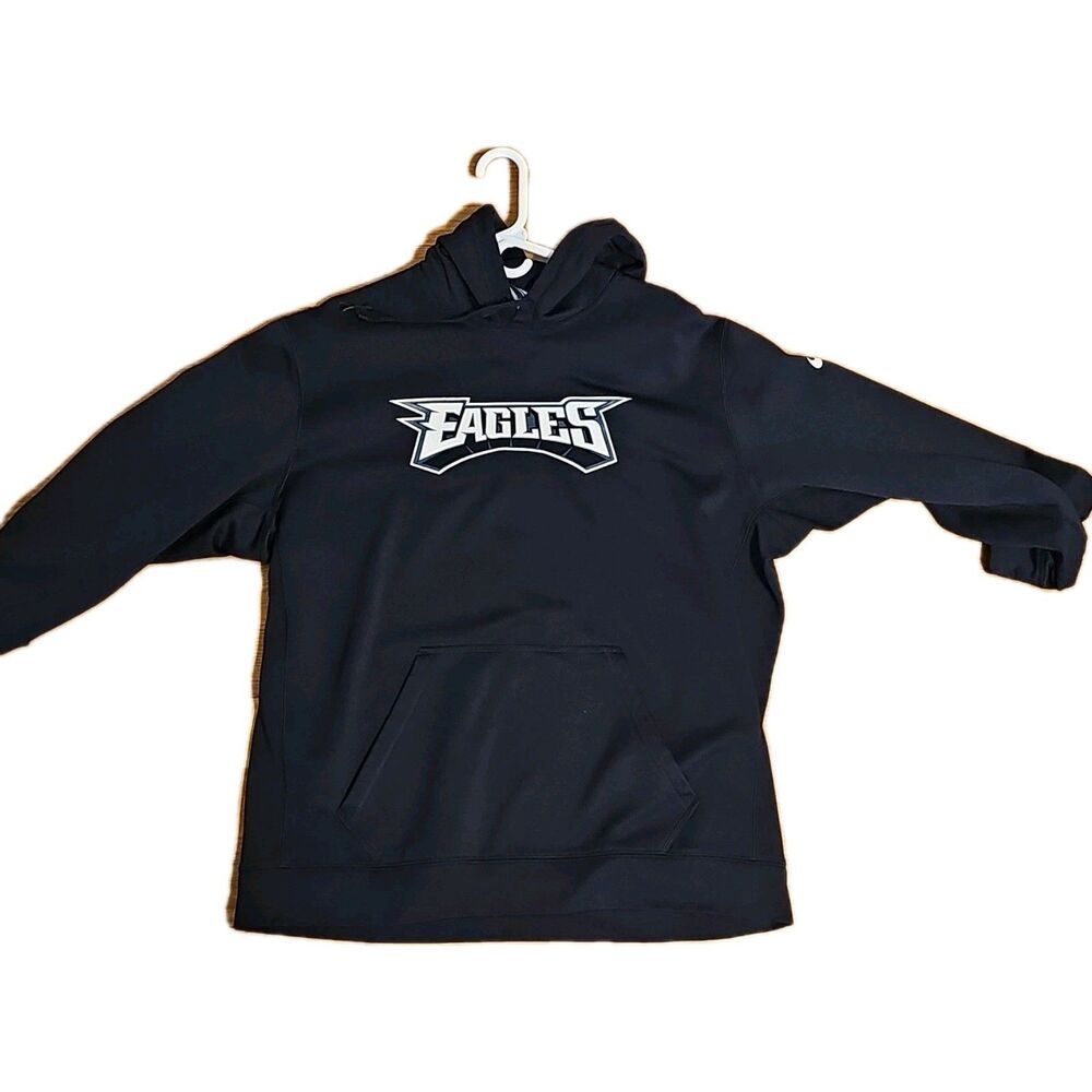 Nike Therma-Fit Philadelphia Eagles NFL Football Sweatshirt XXL Black
